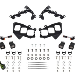 Diode Dynamics SSC1 1"Pro Amber Backlight LED Headlight Kit- Can-Am Maverick X3 (2017-202