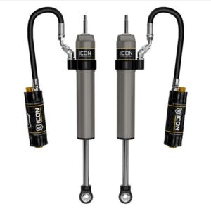 ICON - 57827CP - Toyota LC 300, 0-2” Lift, Rear, 2.5 VS Remote Reservoir CDCV Shocks, Pair
