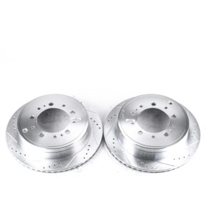 POWERSTOP LC-200 & TUNDRA REAR BRAKE DISC JBR1355 XL/XR