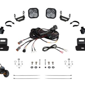 Diode Dynamics Stage Series A-Pillar SS3 Pro White Pod Kit- Can-Am Maverick X3 (2017-2025)