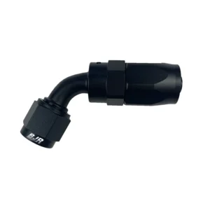 AN10 Swivel Hose End-60° Black