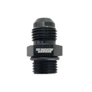 AN16 ADAPTER WITH O-RING Black