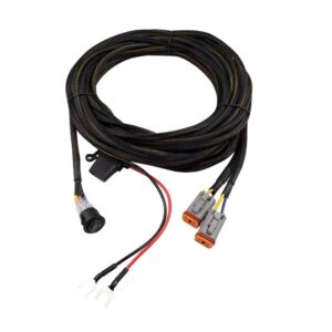 Diode Dynamics Light-Duty Dual Output 3-Way 4-Pin Wiring Harness