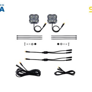 Diode Dynamics Stage Series Single-Color LED Rock Light Add-On Kit (2-Pack)
