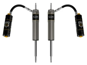 ICON 1997-2023 Nissan Patrol Y61, 0-2.5" Lift, Front, V.S. 2.5 Aluminum Series Shock Absorbers, Remote Reservoir w/ CDCV, Pair