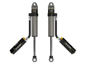 ICON 1997-2023 Nissan Patrol Y61, 2" Lift, Rear, V.S. 2.5 Aluminum Series Shock Absorbers, Remote Reservoir w/ CDCV, Pair