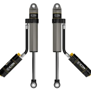 ICON 1997-2023 Nissan Patrol Y61, 2" Lift, Rear, V.S. 2.5 Aluminum Series Shock Absorbers, Remote Reservoir w/ CDCV, Pair